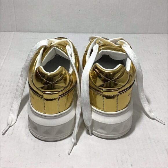 Valentino Garavani One Stud Low-Top Lace Up Sneakers Size 40/10 - Picture 7 of 16